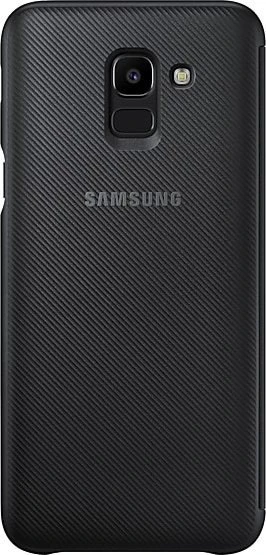 Samsung Wallet Cover für Galaxy J6 (2018) schwarz