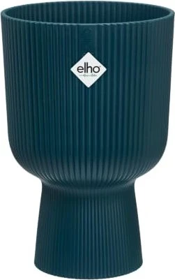 Elho Vibes Fold Coupe 14cm tiefes blau