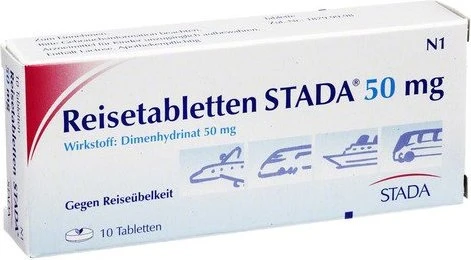 Stada Reisetabletten 50mg, 10 Stück