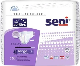 Seni Super SENI Plus Schutzhose Größe L, 10 Stück