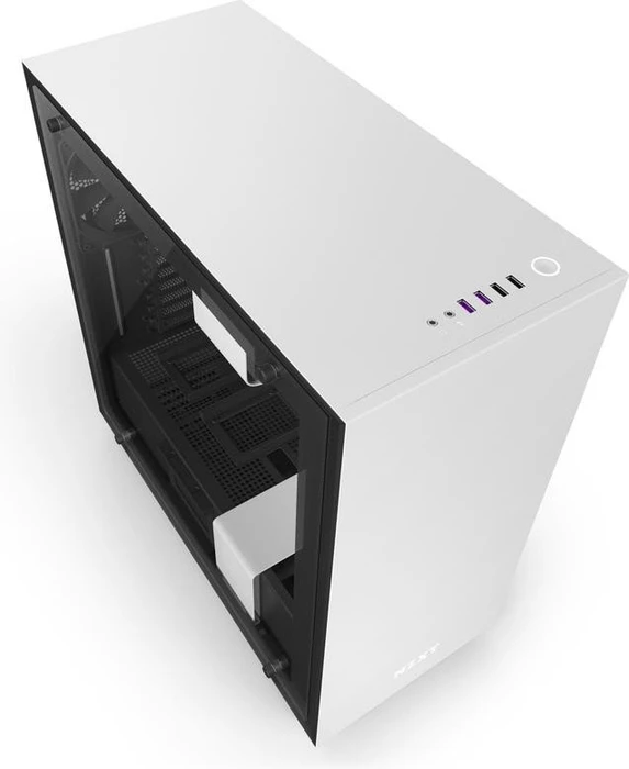 NZXT H700i weiß, Glasfenster
