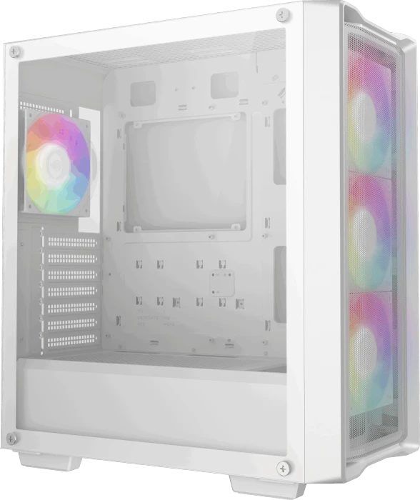 DeepCool CC560 Mesh [V2], weiß, Glasfenster