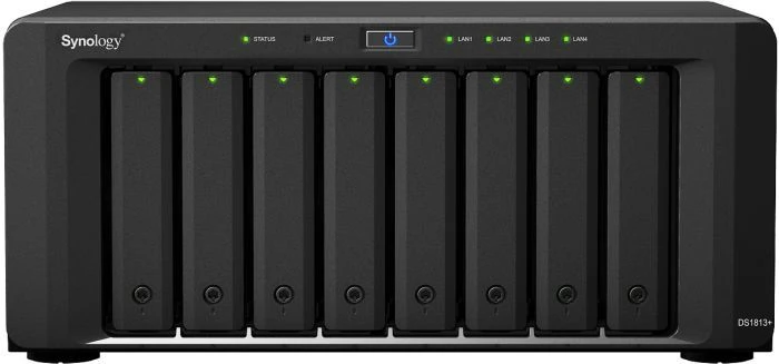 Synology DiskStation DS1815+, 2GB RAM, 4x RJ-45 1000Base-T, 4x USB-A 3.0