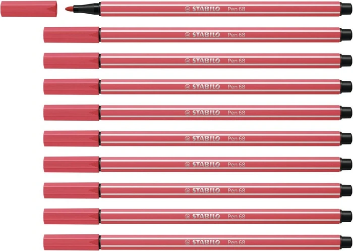 STABILO Pen 68 rostrot, 10er-Pack