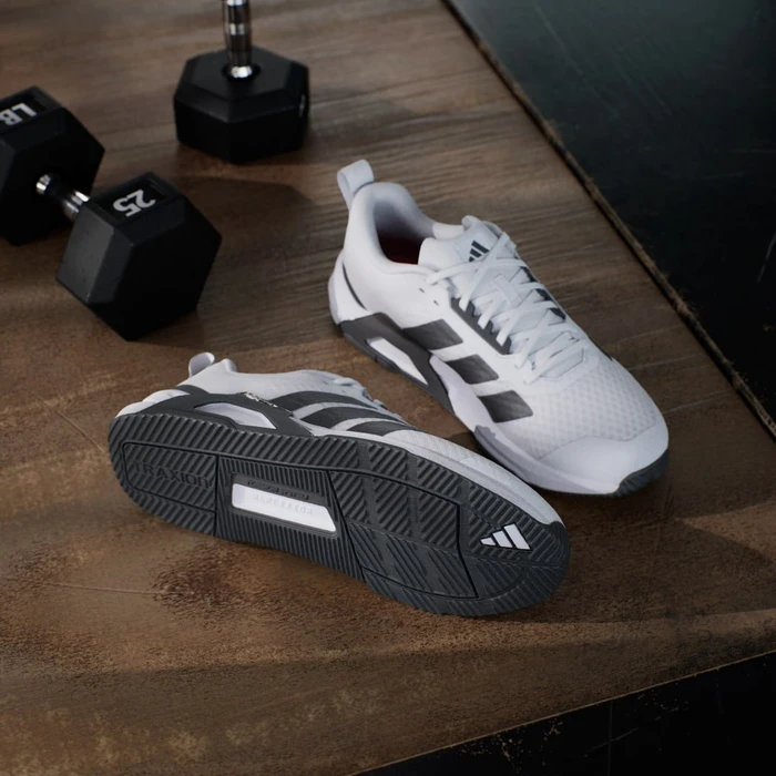 adidas Dropset Control cloud white/core black/lucid red (Herren)