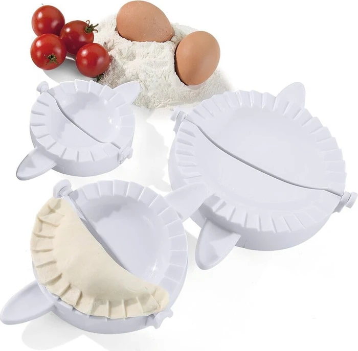 Metaltex Ravioli- und Maultaschenformer-Set weiß, 3-tlg.