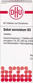 DHU Sabal serrulatum D3 Tabletten, 80 Stück