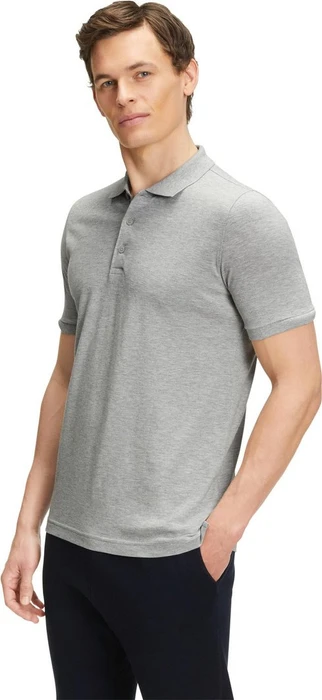 Falke Pima Poloshirt kurzarm light grey (Herren)