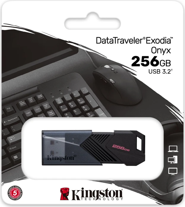 Kingston DataTraveler Exodia Onyx 256GB, USB-A, USB 3.2 Gen 1×1