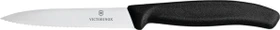 Victorinox SwissClassic Gemüsemesser mit Wellenschliff, 10cm schwarz