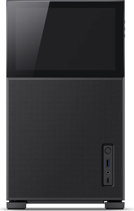 Jonsbo D31 Mesh Screen Black, schwarz, Glasfenster