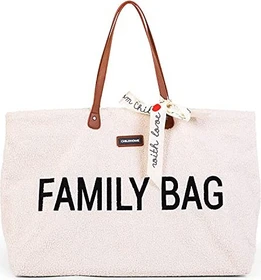 Childhome Family Bag teddy altweiß