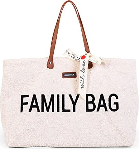 Childhome Family Bag teddy altweiß