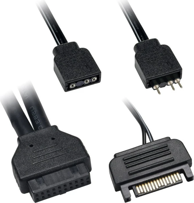 Lian Li LAN216-1 Additional I/O Kit, schwarz