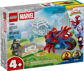 LEGO Juniors - Spidey auf Motorrad vs. Rhino