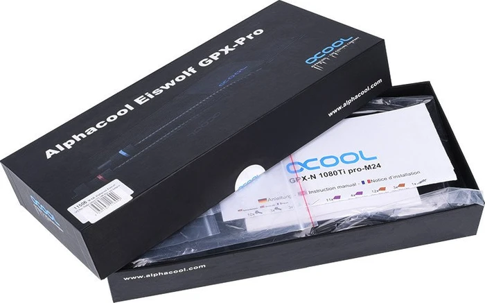 Alphacool Eiswolf GPX Pro GTX 1080Ti Pro M24 mit Backplate