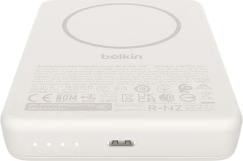 Belkin BoostCharge Slim Power Bank Magnetic Ring 10K beige