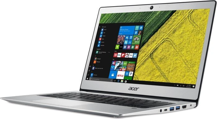 Acer Swift 1 SF113-31-C3MA, silber, Celeron N3450, 4GB RAM, 64GB Flash, DE
