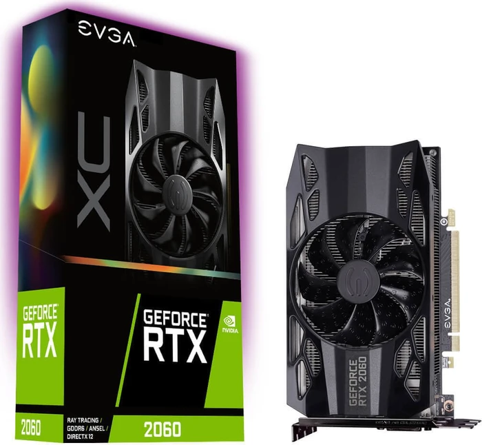 EVGA GeForce RTX 2060 XC Gaming, 6GB GDDR6, DVI, HDMI, DP
