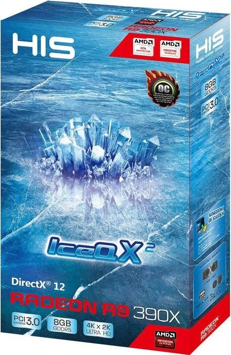 HIS Radeon R9 390X IceQ X², 8GB GDDR5, 2x DVI, HDMI, DP