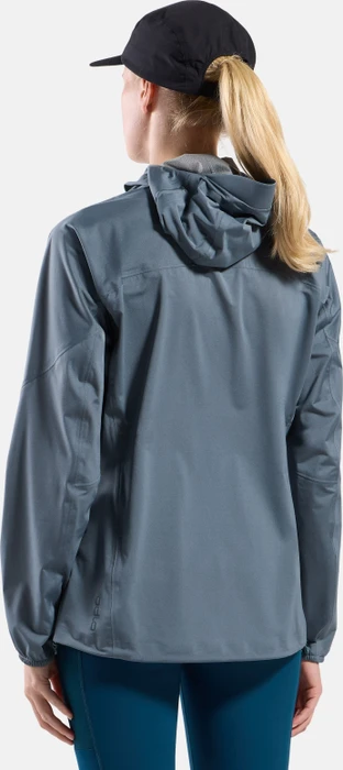 Odlo Waterproof X-Alp Performance Knit Laufjacke stormy weather (Damen)