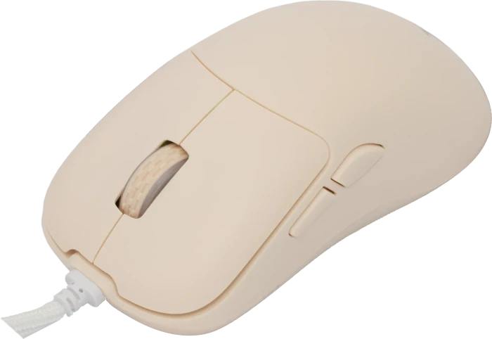 White Shark Graphene Gaming Mouse, beige, USB