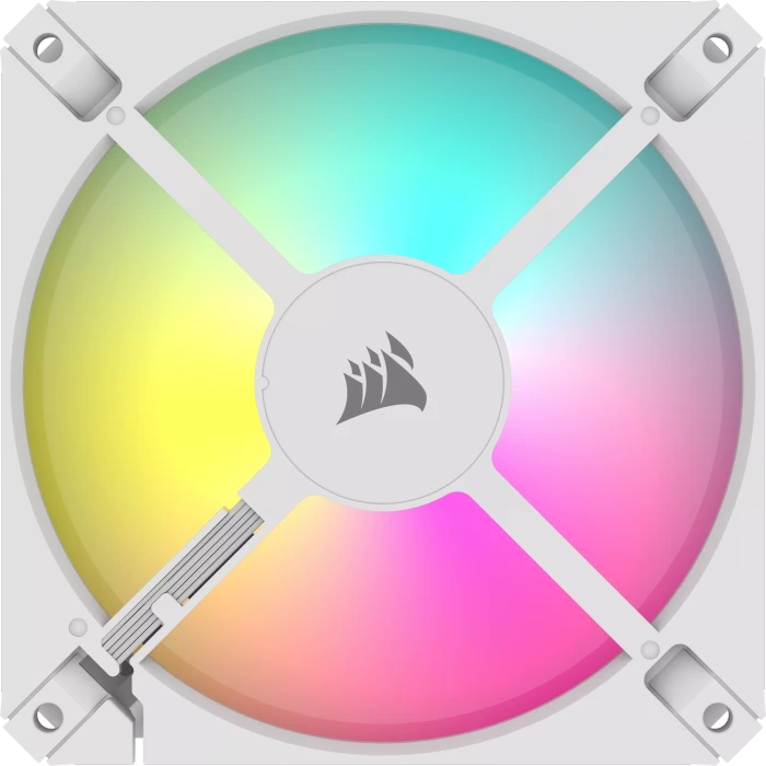 Corsair AR Series iCUE AR120 Digital RGB, weiß, LED-Steuerung, 120mm, 3er-Pack