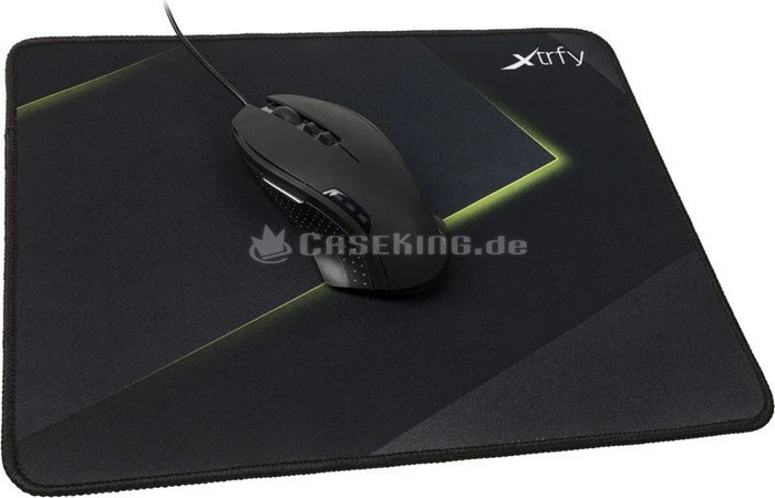 Cherry Xtrfy GP1 Medium Mauspad schwarz/gelb, groß