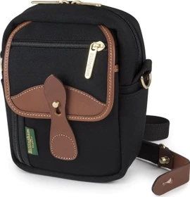 Billingham Compact Stowaway Kameratasche schwarz/braun