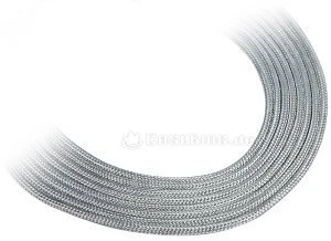 BitFenix Alchemy 8-Pin PCIe Verlängerung 45cm, sleeved silber