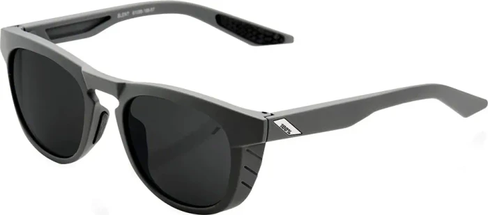 100% Slent soft tact cool grey/smoke lens