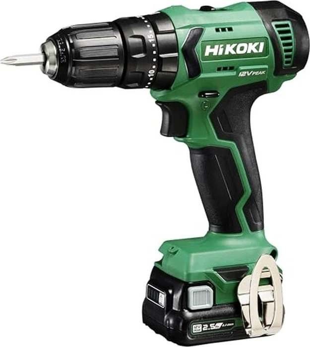 Hikoki DV12DAWFZ Akku-Schlagbohrschrauber inkl. Koffer + 2 Akkus 2.5Ah