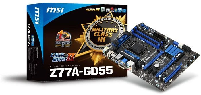MSI Z77A-GD55 (Intel 1155)