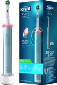 Oral-B Pro 3 3000 CrossAction blau