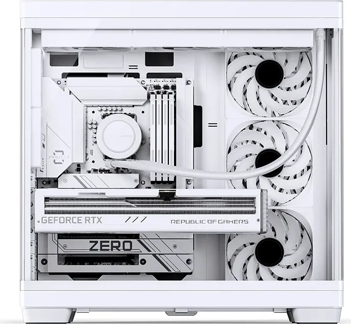 Jonsbo TK-4 White, Glasfenster