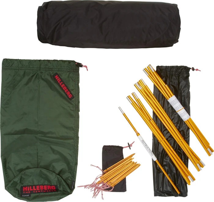 Hilleberg Anjan 2 GT Tunnelzelt grün