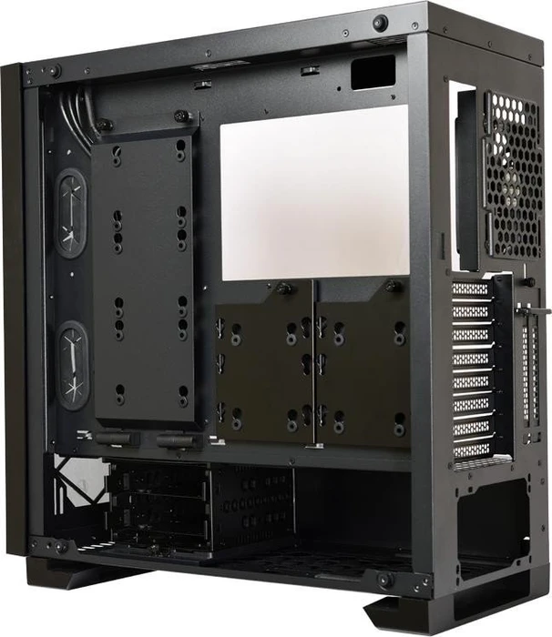 Lian Li Alpha 330X schwarz, Glasfenster
