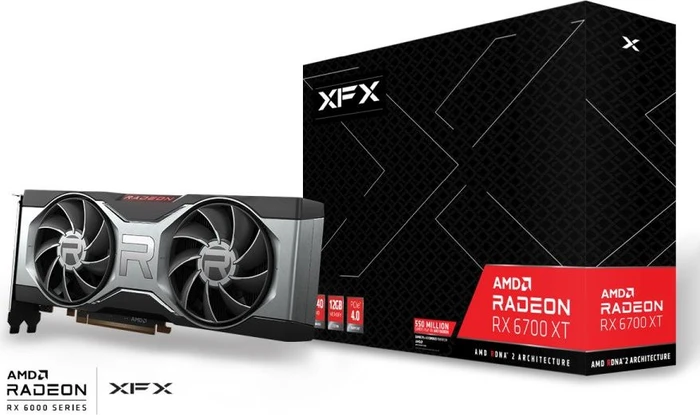 XFX Radeon RX 6700 XT, 12GB GDDR6, HDMI, 3x DP