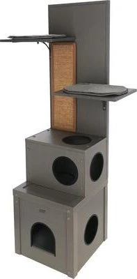 Kerbl ECO-Katzenspielhaus Alex, beige/grau