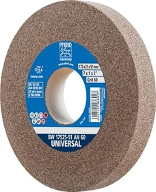 Pferd BW 17525-51 AN 60 Universal Schleifscheibe K60, 175x25x51mm, 1 Stück
