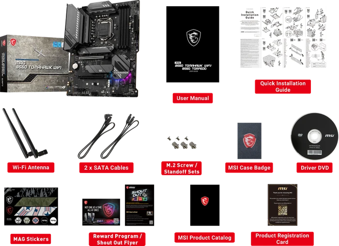 MSI MAG B560 Tomahawk WIFI (Intel 1200)