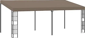 vidaXL Wand-Pavillon 600x300cm taupe