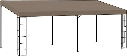 vidaXL Wand-Pavillon 600x300cm taupe