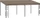 vidaXL Wand-Pavillon 600x300cm taupe (312262)