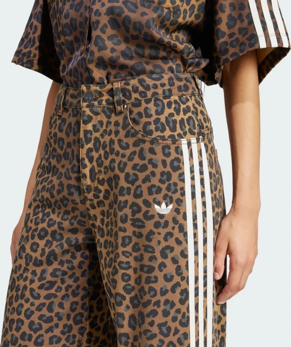 adidas Originals Denim Loose Trainingshose lang multicolor/bronze strata (Damen)