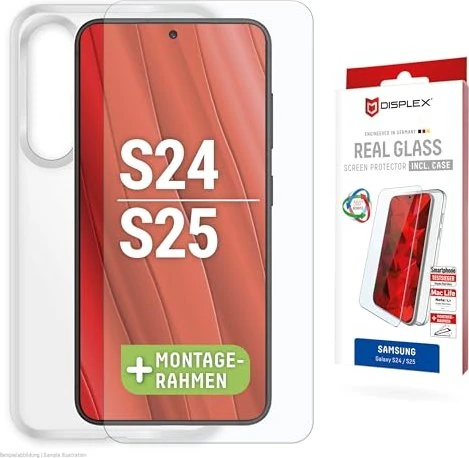 Displex Real Glass + Case für Samsung Galaxy S24