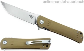 Bestech Knives Kendo Taschenmesser beige