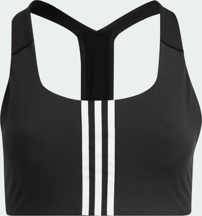 adidas Powerimpact Training Medium-Support große Größen Sport-BH black/white (Damen)