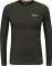 Salewa Cristallo Warm Alpine Merino Responsive Funktionsshirt langarm dark olive (Herren) Vorschaubild