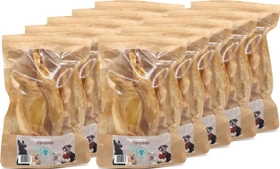 Eggersmann Carnebello Naturkausnack Lammohren, 40 Stück (10x 4 Stück)